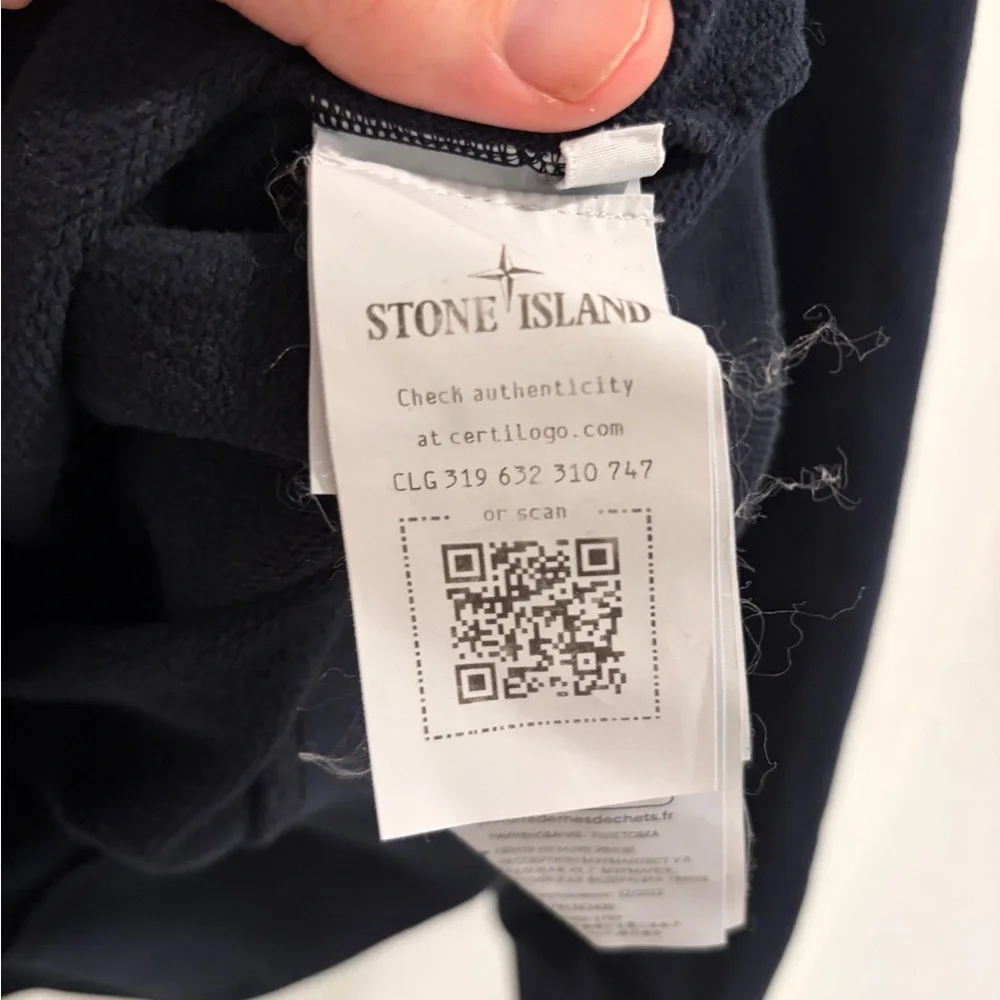 Stone Island Dark Blue Crewneck Sweater 3XL - Picture 4 of 6